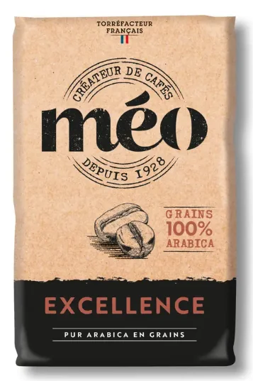 MEO Café en grains excellence 100% arabica - 1KG